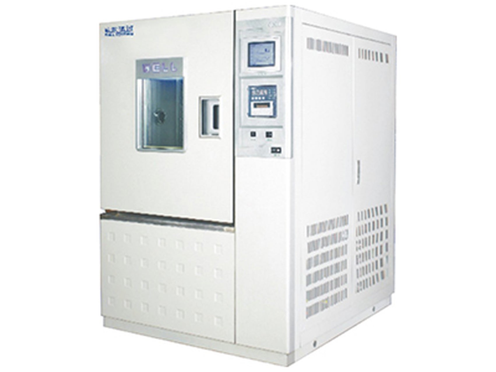 High-low temperature cycling chamber for environmental testing