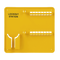 16-lock Lockout Board Station 7003