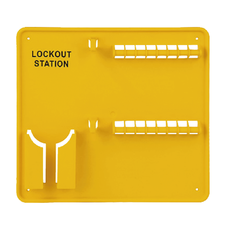 16-lock Lockout Board Station 7003