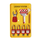 4-lock Lockout Board Station 7012