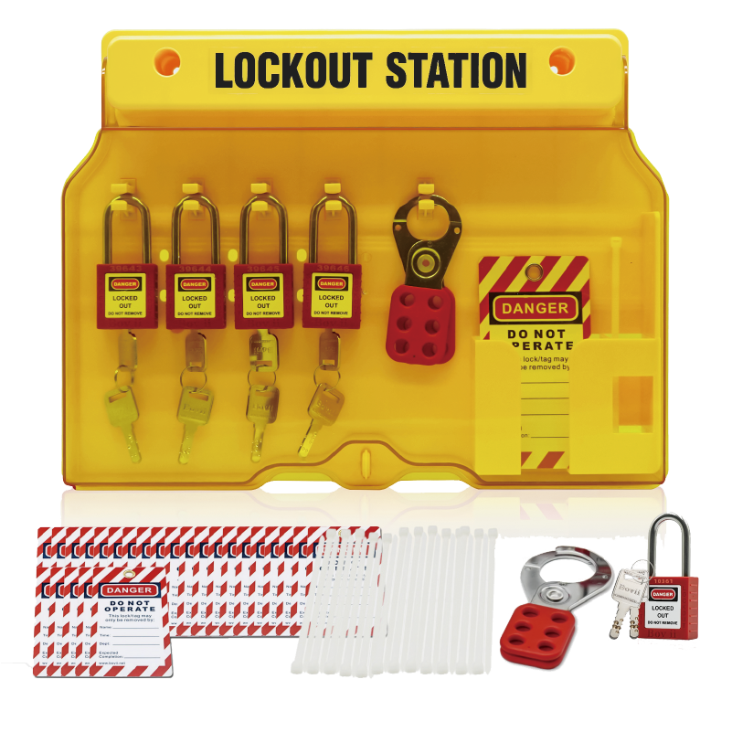 4-lock Lockout Station 7052