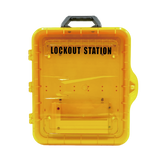 10-lock Lockout Cabinet Station 7065