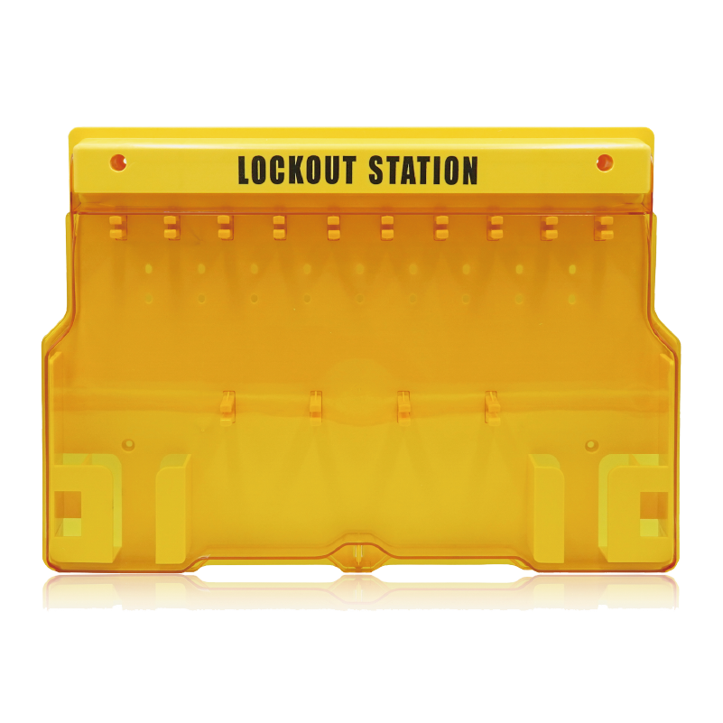 10-lock Lockout Station 7061