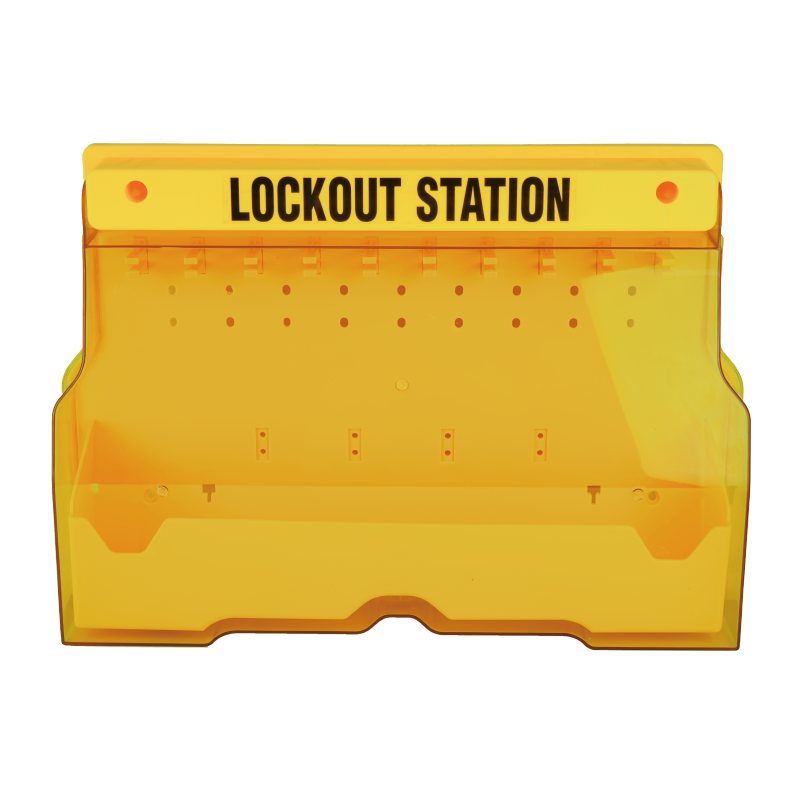 10-lock Lockout Station 7067
