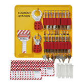 16-lock Lockout Board Station 7004