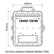 10-lock Lockout Cabinet Station 7064