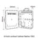 10-lock Lockout Cabinet Station 7063