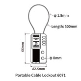 Mini Cable Lockout 6071