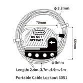 Portable Cable Lockout 6051