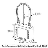 Anti-Corrosion Safety Lockout Padlock 1003