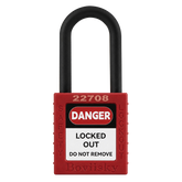 Full Nylon Safety Lockout Padlock 1011