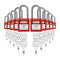 Lockout Tagout Safety Padlocks, 10-Pack, Keyed Different, 2 Keys per Lock
