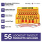 Lockout Tagout Station with 11 Safety Padlocks, 4 Hasps, 40 Lockout Tags, 40 Nylon Ties, Lock Out Tag Out Kit Board for OSHA Compliance, 7062