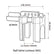 4-Legged Ball Valve Lockout 3001