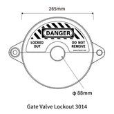 Gate Valve Lockout 3014