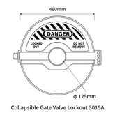 Collapsible Gate Valve Lockout 3015A