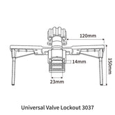 Universal Valve Lockout With Blocking Arms 3037