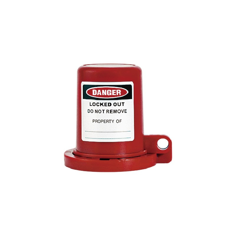 Plug valve lockout 3042