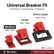 Clamp-On Circuit Breaker Lockout Extra Large, 3 Pack, 480/600V Electrical Breaker Lock for Up To 2-3/4 In Wide and 1 In Thick; Non-Conductive Body, Removable Cleat, Tool-Free Installation