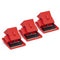 Clamp-On Circuit Breaker Lockout, Large 3 Pack, 480/600V Electrical Breaker Lock For Up To 1-1/2 In Wide and 1/2 In Thick; Non-Conductive Nylon Body, Tool-Free Stainless Steel Screw