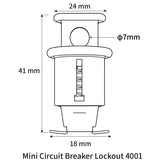 Mini Circuit Breaker Lockout 4001
