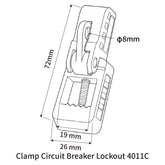 Clamp Circuit Breaker Lockout 4011C