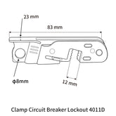 Clamp Circuit Breaker Lockout 4011D