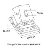 Clamp-On Breaker Lockout 4012