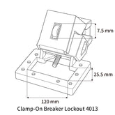 Clamp-On Breaker Lockout 4013