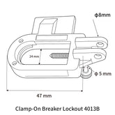 Clamp-On Breaker Lockout 4013B