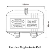 Electrical Plug Lockouts 4042
