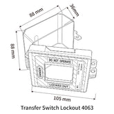Transfer Switch Lockout 4063 4063A