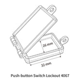 Push-button Switch Lockout 4067