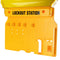 Lockout Tagout Station, Loto Station for 8 Safety Padlocks, Lockout and tagout Station with 1 Padlock and no Other Loto Products, Wall Mounted Lockout and tagout kit with Cover for Storage