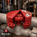 Water Spigot Lock, Faucet Lock for Hose Bib Valve, 2 Set Fits 1–3-3/20 in Dia valve handles, Gate Valve Lockout, Propane Tank, Water Valve and Outdoor Secure Lock, Red