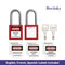 Lockout Tagout Station, Loto Station for 8 Safety Padlocks, Lockout and tagout Station with 1 Padlock and no Other Loto Products, Wall Mounted Lockout and tagout kit with Cover for Storage