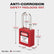 Lockout Tagout Safety Padlocks, 10-Pack, Keyed Different, 2 Keys per Lock