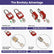 Electrical Lockout Tagout Kit, 3 Keyed Different Safety Padlocks Professional LOTO Kit with 3 Keyed-Different Locks, Group Hasps, Tags and Accessories for Electrical Maintenance Safety