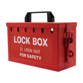 Portable Metal Group Lockout Boxes 7100