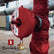Gate Valve Lockout Device, 5 to 6-1/2 in Handles, 3 Lock Holes Red ABS Outdoor Faucet Lock With Removable Center For Large Industrial Water, Gas And Process Shutoff Valves In Maintenance