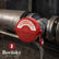 Gate Valve Lockout Device, 5 to 6-1/2 in Handles, 3 Lock Holes Red ABS Outdoor Faucet Lock With Removable Center For Large Industrial Water, Gas And Process Shutoff Valves In Maintenance