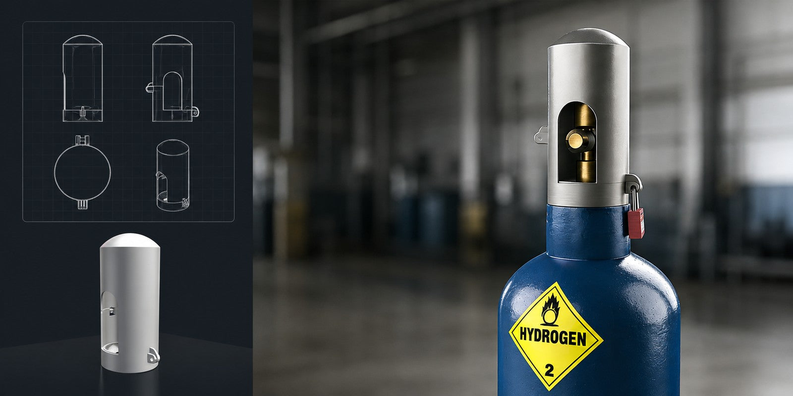 Metal components product customization examples